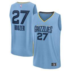 Cameron Boozer Memphis Grizzlies Fashion7 Youth Fast Break Replica Jersey - Light Blue - Statement Edition