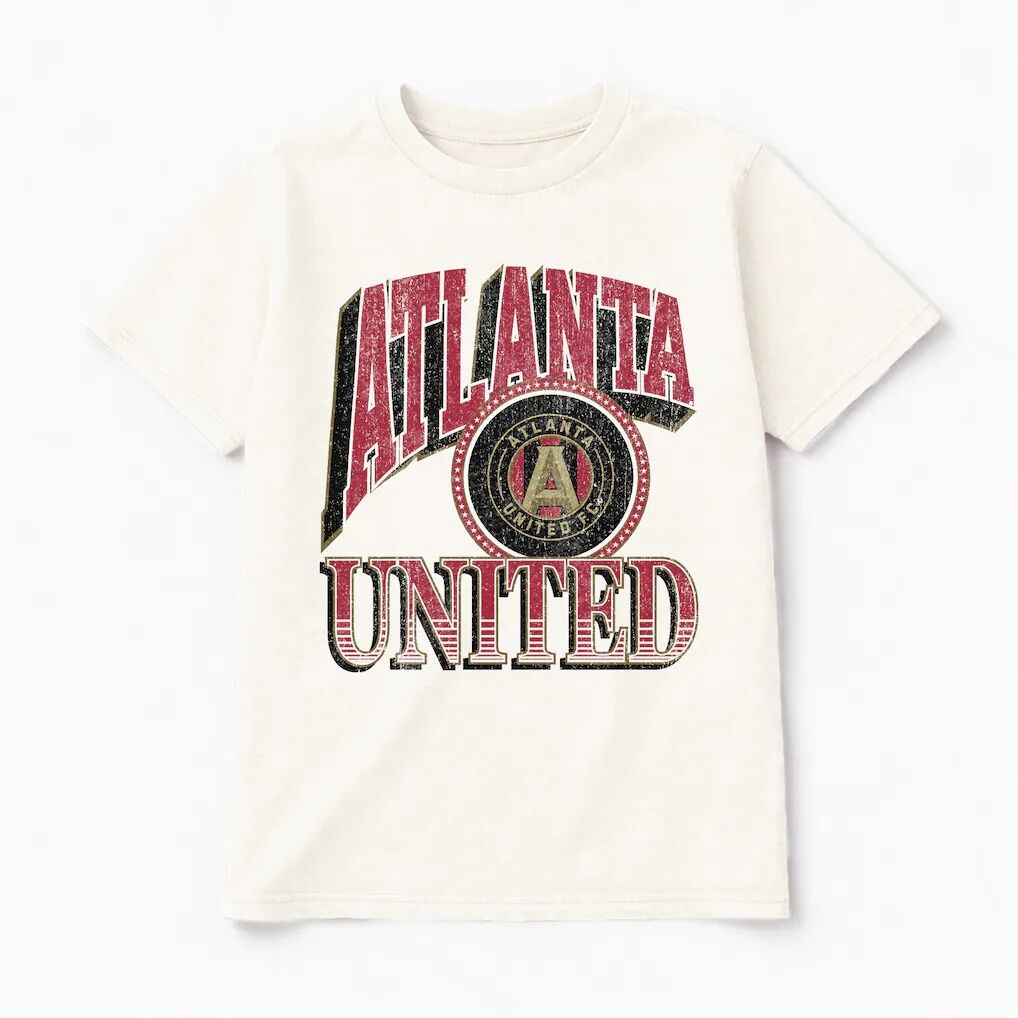 Atlanta United FC Gameday Couture Women's Victory Prime T-Shirt - Natural
