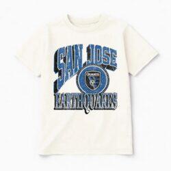 San Jose Earthquakes Gameday Couture Women's Victory Prime T-Shirt - - Front View
