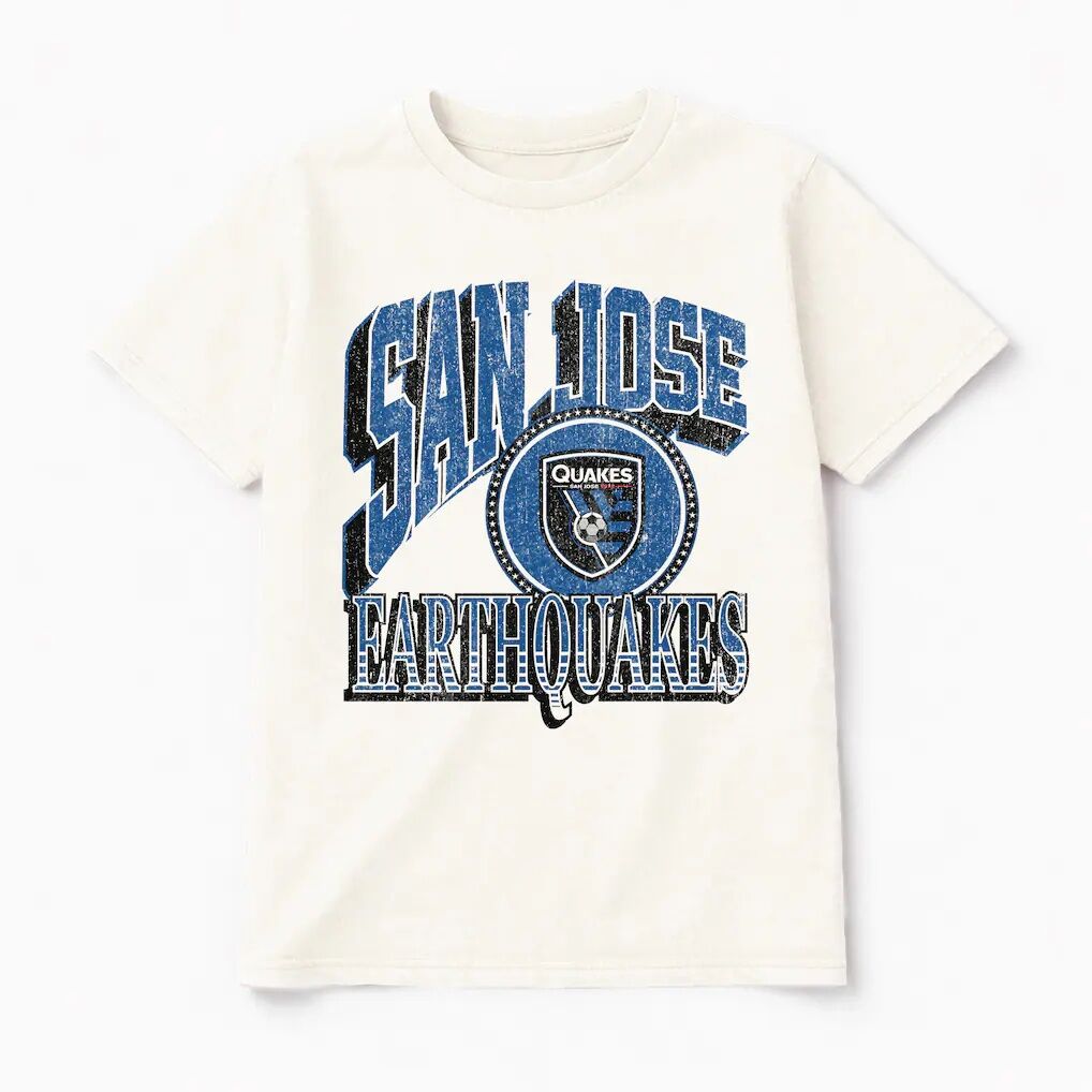 San Jose Earthquakes Gameday Couture Women's Victory Prime T-Shirt - Natural