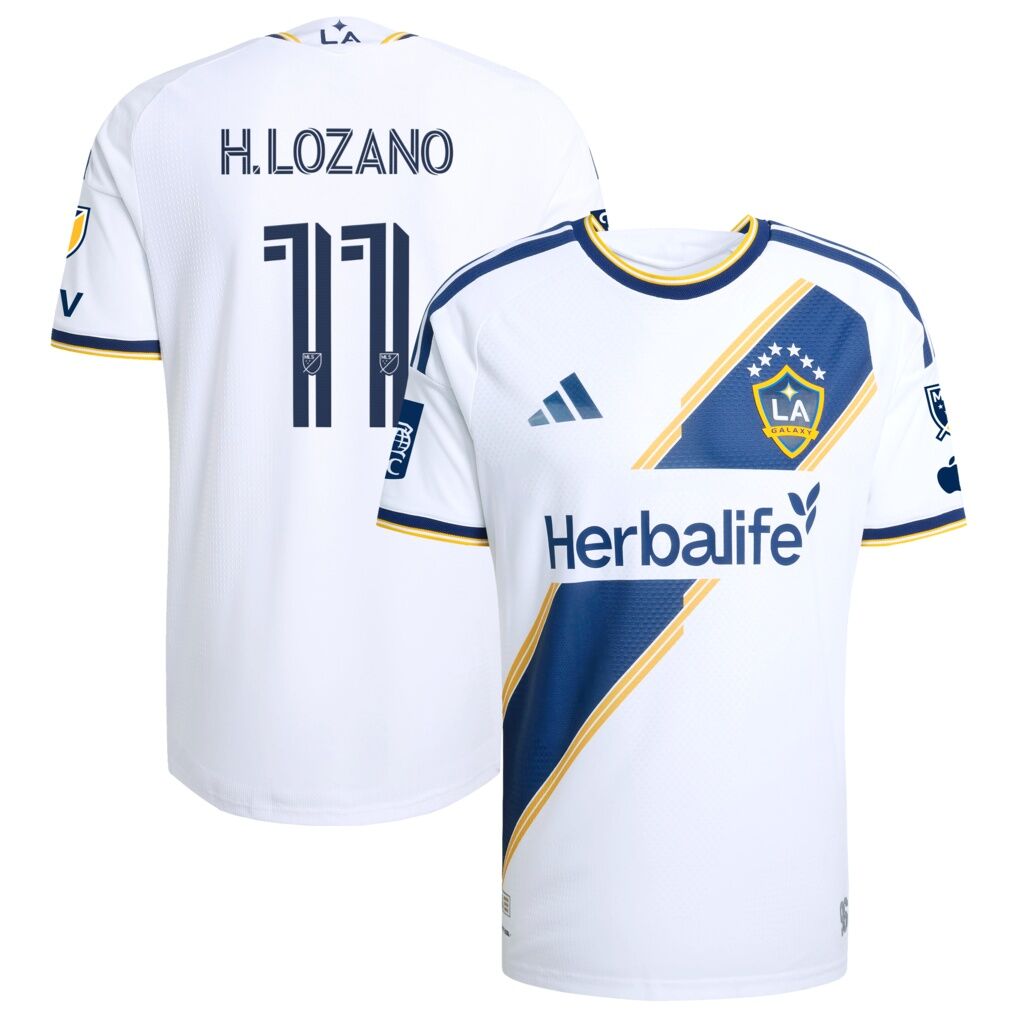 Hirving Lozano LA Galaxy adidas 2026 The VeloCITY Kit On-Field Authentic Jersey