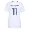 Hirving Lozano LA Galaxy adidas Women's 2026 The VeloCITY Kit Replica Jersey - White - Detail View