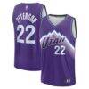 Darryn Peterson Utah Jazz Fashion7 Youth Fast Break Replica Jersey - Purple - - Front View