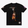 Amar'e Stoudemire Phoenix Suns Mitchell & Ness Unisex Basketball Hall of Fame Player T-Shirt - Black - Front View
