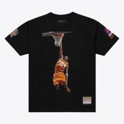 Amar'e Stoudemire Phoenix Suns Mitchell & Ness Unisex Basketball Hall of Fame Player T-Shirt - Black - Front View