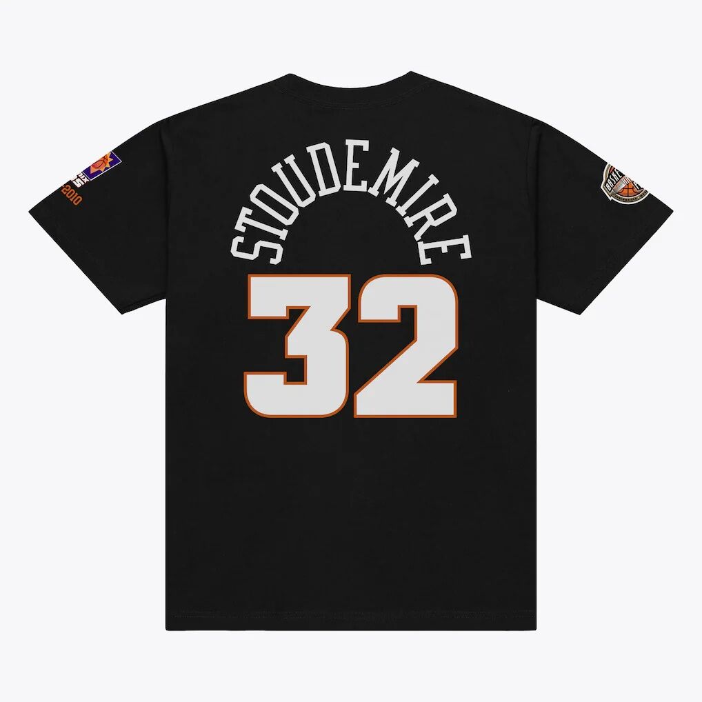 Amar'e Stoudemire Phoenix Suns Mitchell & Ness Unisex Basketball Hall of Fame Player T-Shirt