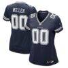 Von Miller Dallas Cowboys Nike Women's Game Jersey - Navy - Front View
