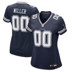 Von Miller Dallas Cowboys Nike Women's Game Jersey - Navy - Front View