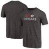 Southern Illinois Edwardsville Cougars Classic Wordmark Tri-Blend T-Shirt - Black - Front View