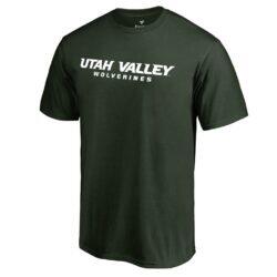 Utah Valley Wolverines Everyday T-Shirt - Green - Front View