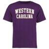 Western Carolina Catamounts Everyday T-Shirt - Purple - Front View