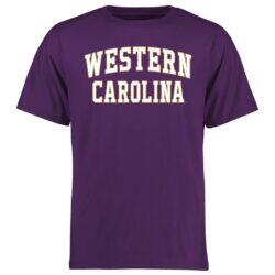 Western Carolina Catamounts Everyday T-Shirt - Purple - Front View