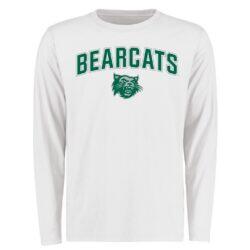 Northwest Missouri State Bearcats Proud Mascot Long Sleeve TShirt White - White - Front View