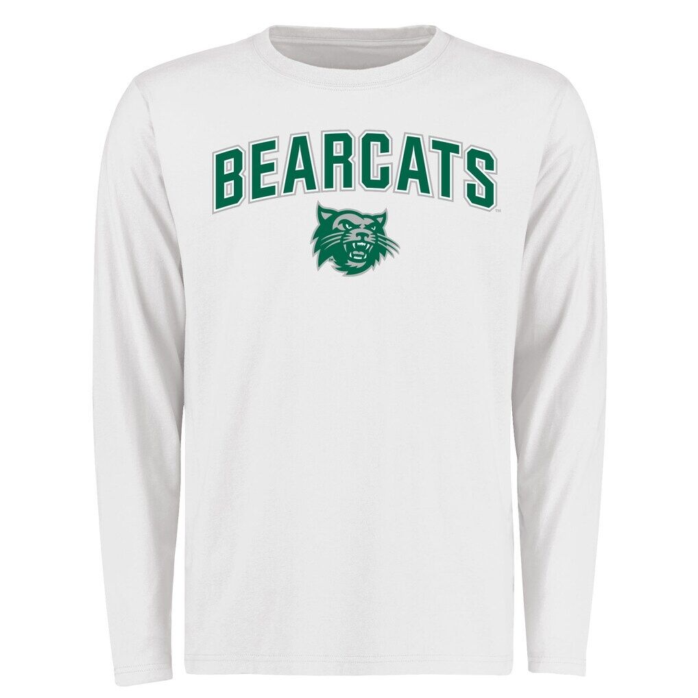 Northwest Missouri State Bearcats Proud Mascot Long Sleeve TShirt White