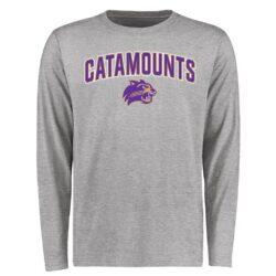Western Carolina Catamounts Proud Mascot Long Sleeve T-Shirt - - Front View