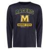 Murray St. Racers Campus Icon Long Sleeve T-Shirt - Navy - Front View