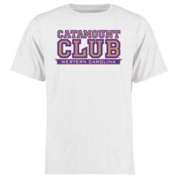 Western Carolina Catamounts Alternate Logo One T-Shirt - White - Front View