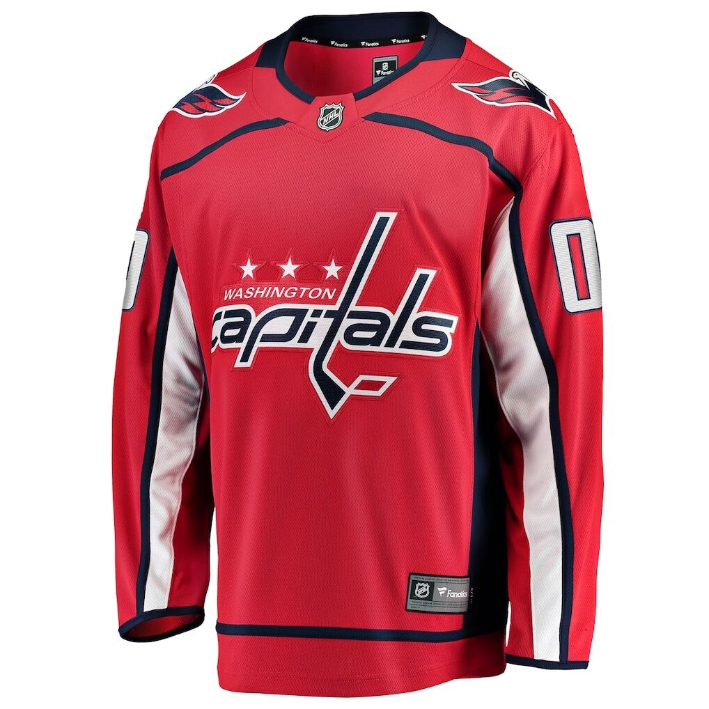 Washington Capitals Fashion7 Home Breakaway Custom Jersey