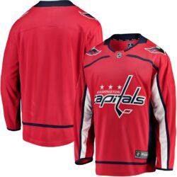 Washington Capitals Fashion7 Breakaway Home Jersey - Red - Front View