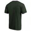 Slippery Rock Pride Random Logo One T-Shirt - Green - Detail View