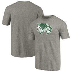 Utah Valley Wolverines Classic Primary Tri-Blend T-Shirt - Gray - Front View