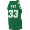 Larry Bird Boston Celtics Mitchell & Ness 1985/86 Big & Tall Hardwood Classics Swingman Jersey - - Detail View