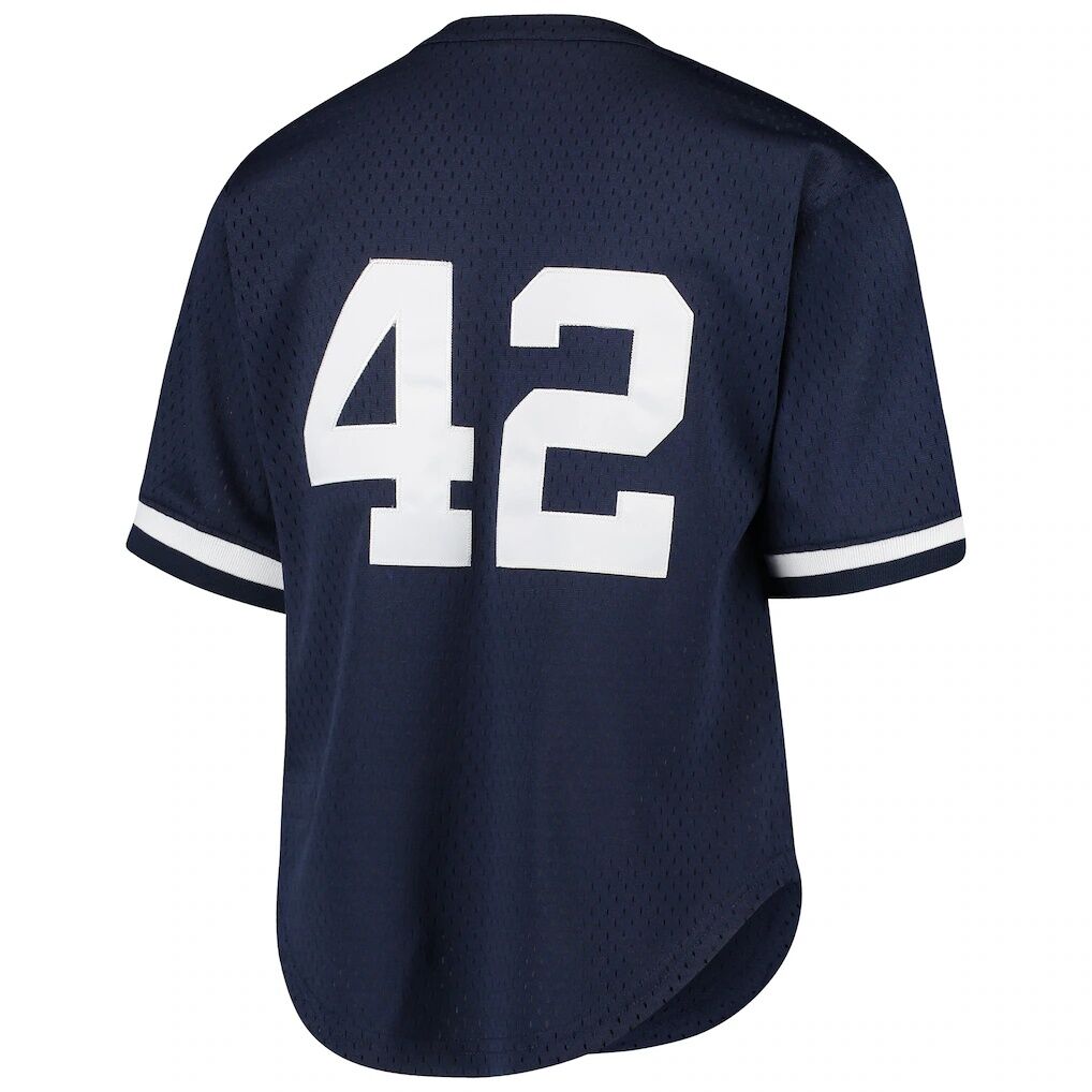 Mariano Rivera New York Yankees Mitchell & Ness Youth Cooperstown Collection Mesh Batting Practice Jersey