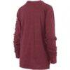 Mississippi State Bulldogs Pressbox Women's Two-Hit Canyon Long Sleeve T-Shirt - - Detail View