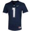 #1 UConn Huskies Nike Untouchable Game Jersey - Navy - Side View
