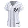 New York Yankees Nike Women's Home Replica Team Jersey - White - Alt2