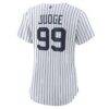 Aaron Judge New York Yankees Nike Women's Home Replica Player Jersey - White - Detail View