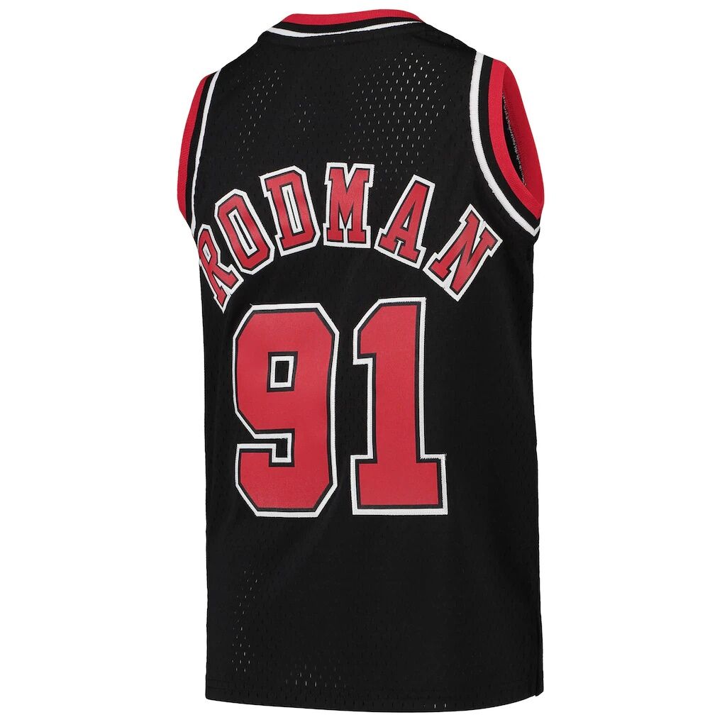 Dennis Rodman Chicago Bulls Mitchell & Ness Youth 1997-98 Hardwood Classics Swingman Jersey