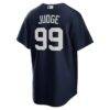 Aaron Judge New York Yankees Nike 2020 Spring Training Replica Player Jersey - Navy - Detail View