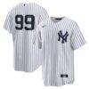 Aaron Judge New York Yankees Nike Home Replica Player Name Jersey - White - Front View