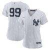 Aaron Judge New York Yankees Nike Women's Home Replica Player Jersey - White - Front View