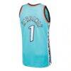 Penny Hardaway 1996 NBA All-Star Game Mitchell & Ness Hardwood Classics Swingman Jersey - Teal - Detail View