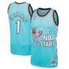 Penny Hardaway 1996 NBA All-Star Game Mitchell & Ness Hardwood Classics Swingman Jersey - Teal - Front View