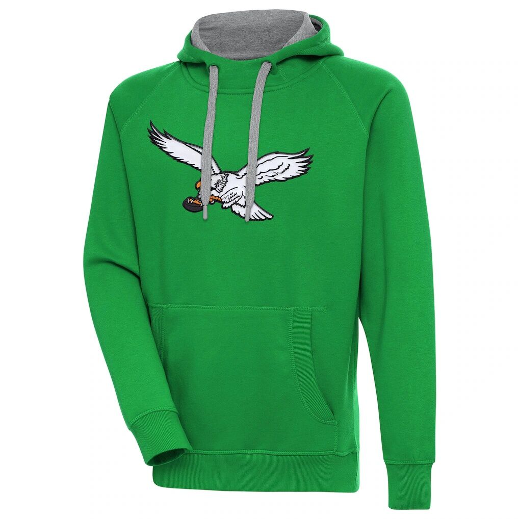 Philadelphia Eagles Antigua Victory Pullover Hoodie