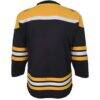 Boston Bruins Youth Home Replica Blank Jersey - Black - Detail View
