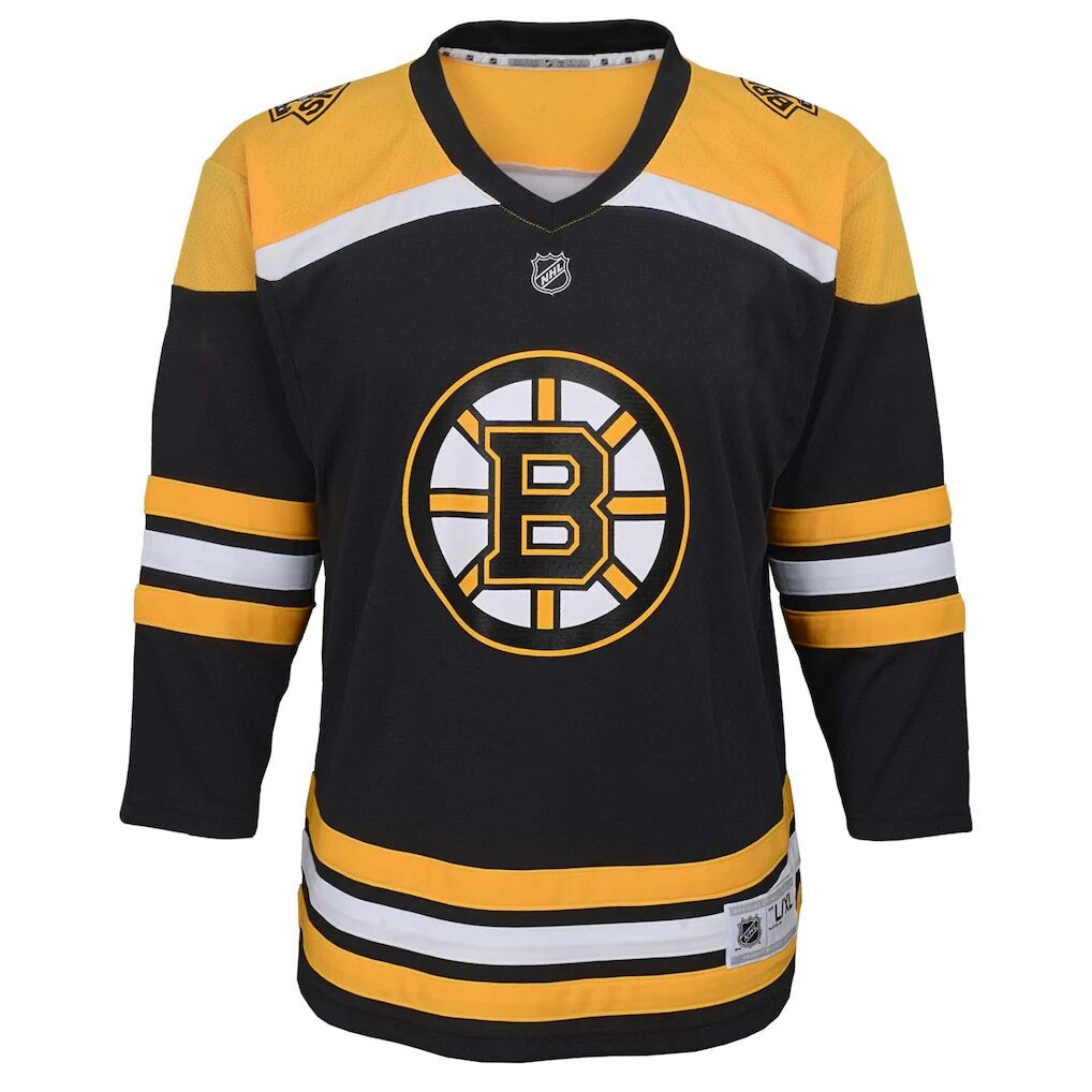 Boston Bruins Youth Home Replica Custom Jersey