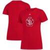 South Dakota Coyotes adidas Women's Amplifier Team Logo T-Shirt - Red - Front View