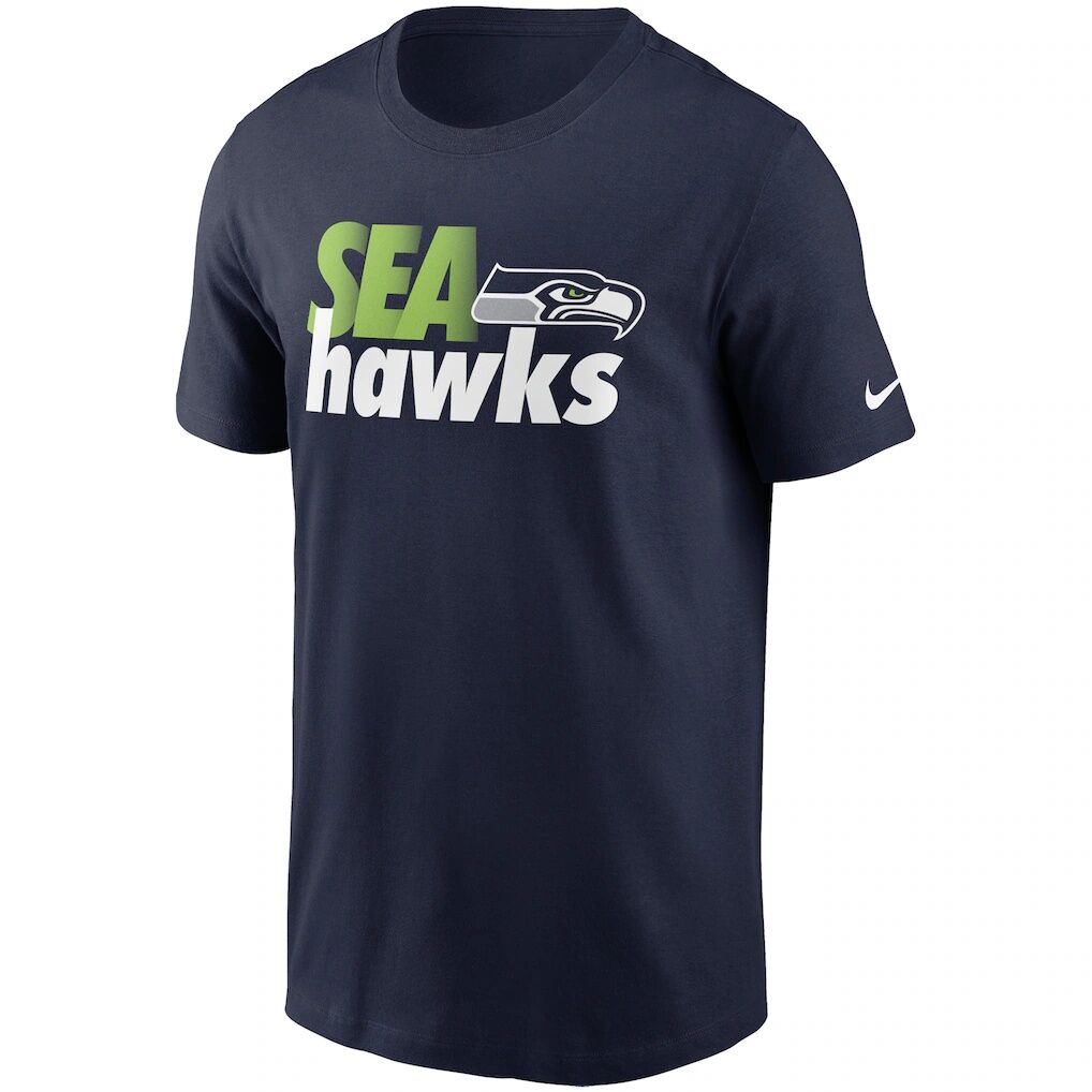 Seattle Seahawks Nike Hometown Collection Team T-Shirt - College Navy