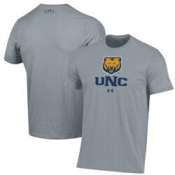 Northern Colorado Bears Under Armour Primary Performance T-Shirt - Gray - Front View