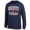 SUNY Fashion Institute of Technology Tigers Champion Jersey Est. Date Long Sleeve T-Shirt - Navy - Side View