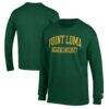 Point Loma Sea Lions Champion Jersey Long Sleeve T-Shirt - Green - Front View