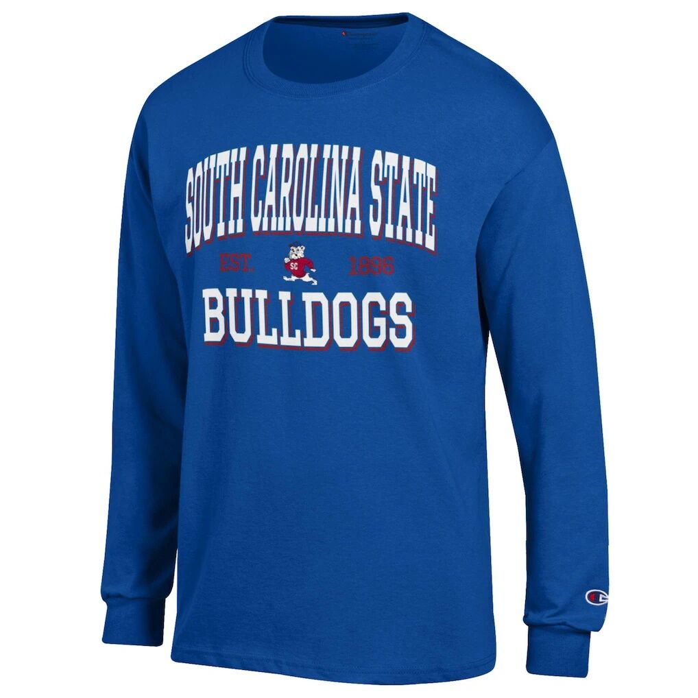 South Carolina State Bulldogs Champion Jersey Est. Date Long Sleeve T-Shirt