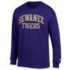 University of the South Tigers Champion Jersey Long Sleeve T-Shirt - Purple - Side View