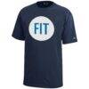 SUNY Fashion Institute of Technology Tigers Champion Youth Jersey T-Shirt - Navy - Side View
