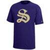 University of the South Tigers Champion Youth Jersey T-Shirt - Purple - Side View
