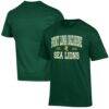 Point Loma Sea Lions Champion Est. Date Jersey T-Shirt - Green - Front View